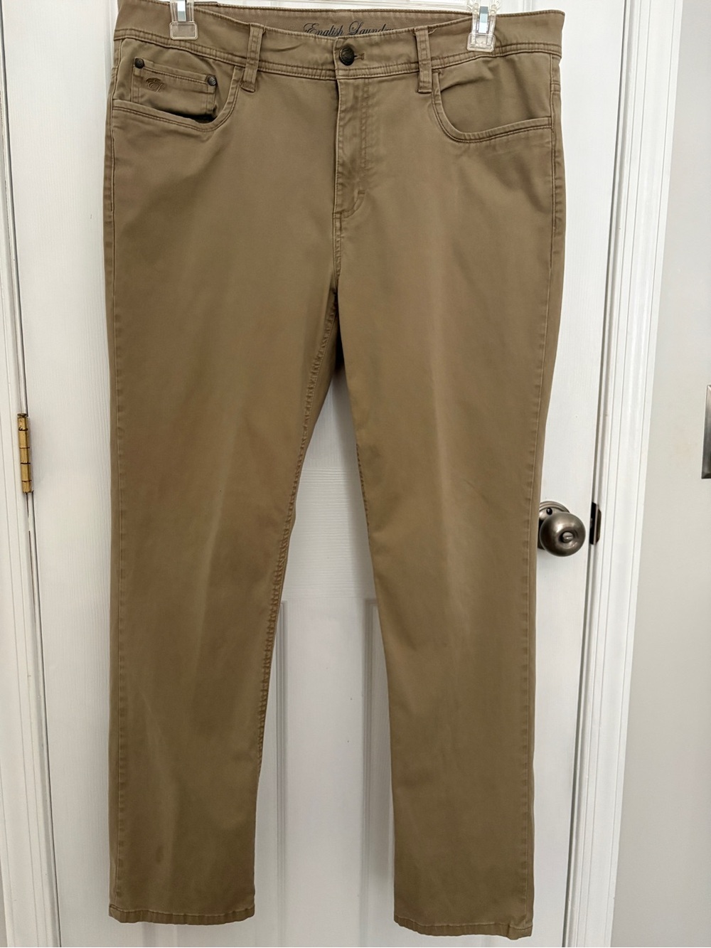 English Laundry Men's Chinos in Tan #0036 - Picture 6 of 10